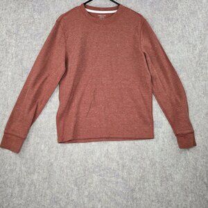 American Eagle Mens Super Soft Rust Long Sleeve Shirt M